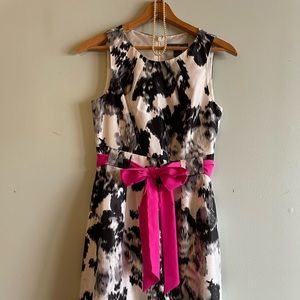 Jessica Howard Black and White Cocktail Dress sz 10